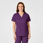 Wink WONDERWORK Women's  Mock Wrap Scrub Top 102