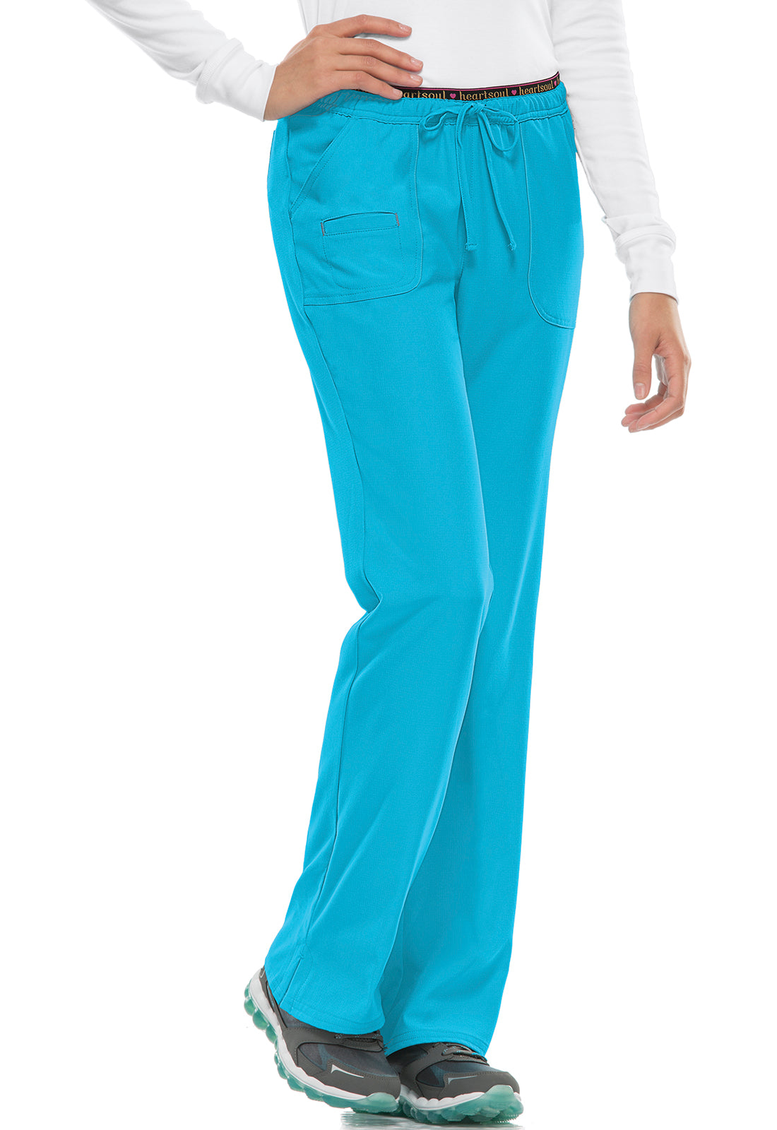 Break On Through by HeartSoul Women's Heart Breaker Drawstring Scrub Pant 20110