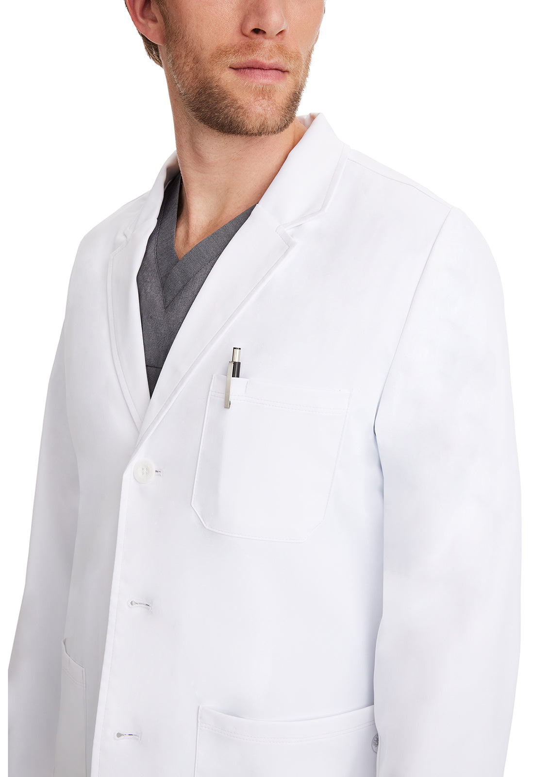 HH White Coat Men's 30.5" Short White Lab Coat 5150