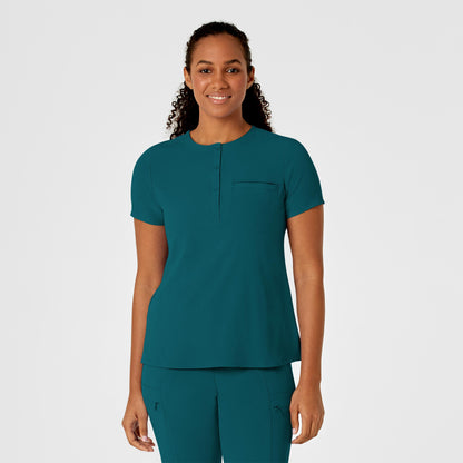 Wink RENEW - Women's Mandarin Collar Tuck-In Top  6434