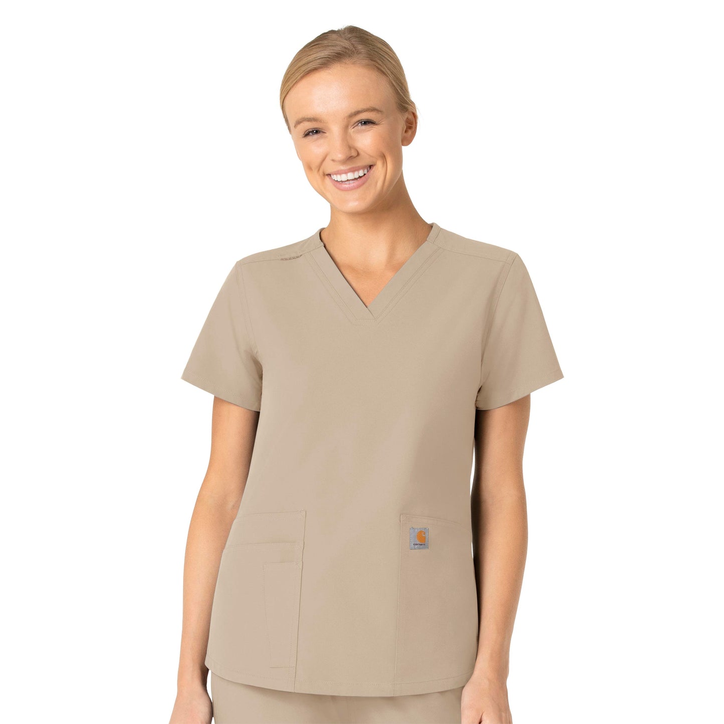 Carhartt Force Essentials Women's V-Neck Scrub Top C12113