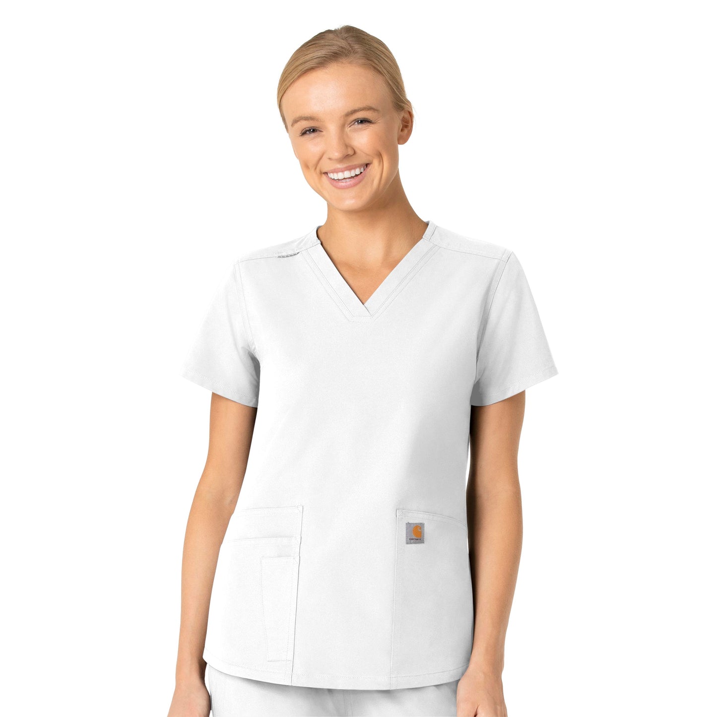 Carhartt Force Essentials Women's V-Neck Scrub Top C12113