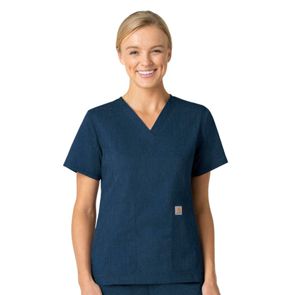 Carhartt Rugged Flex Ripstop Women's V-Neck Scrub Top C12118