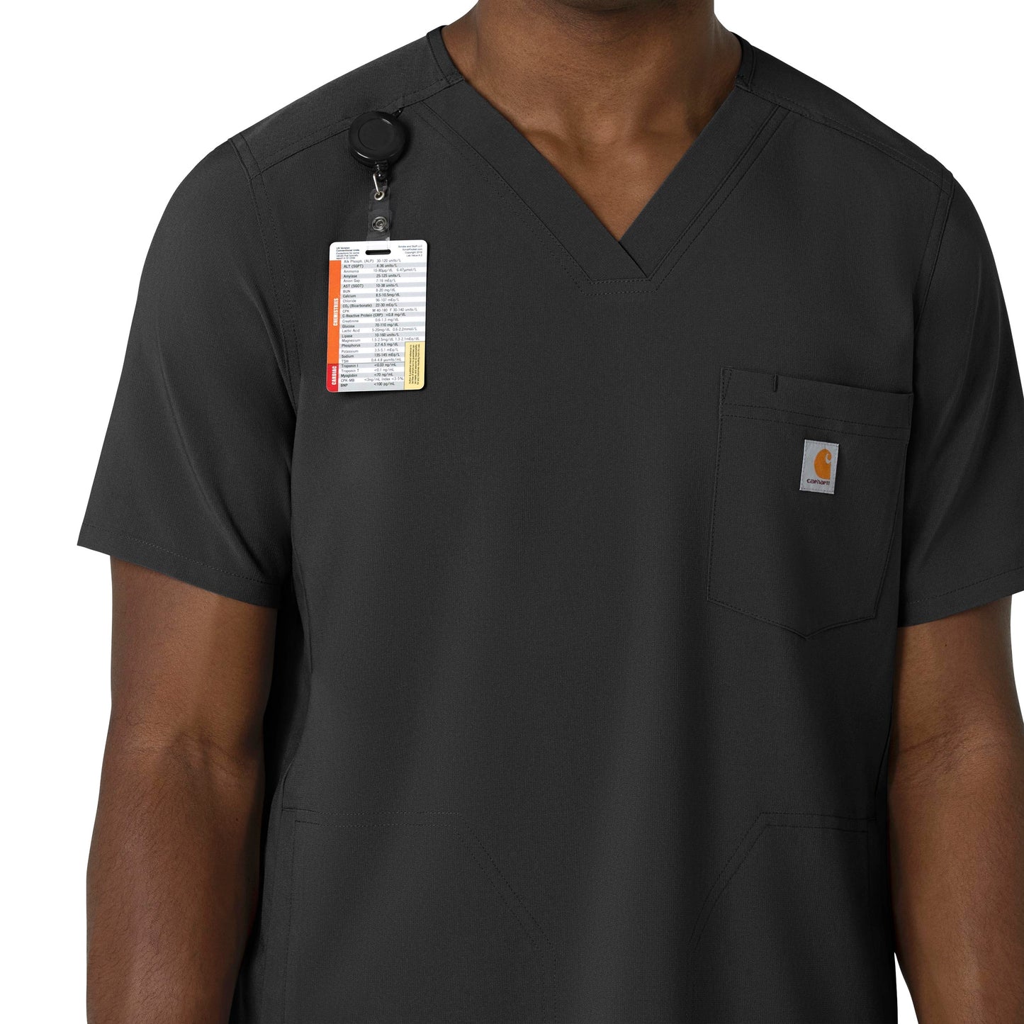 Carhartt Force Cross-Flex Men's V-Neck Scrub Top C16410