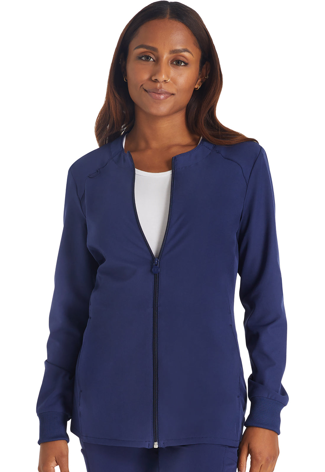 NEW! Allura Reserve Women's Zip-Front Scrub Jacket  CKA351