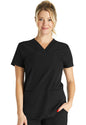 NEW! Allura Reserve Women's V-Neck 3-Pocket Scrub Top CKA701