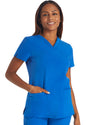 NEW! Allura Reserve Women's V-Neck 3-Pocket Scrub Top CKA701