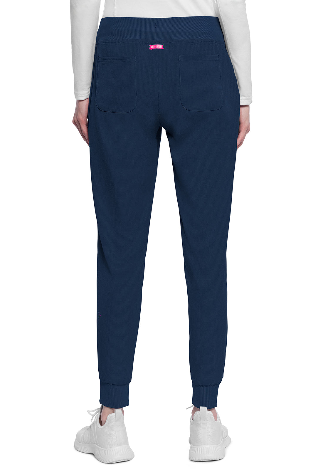 Med Couture AMP Collection Women's Mid-Rise Jogger Scrub Pant MC102 NAVY