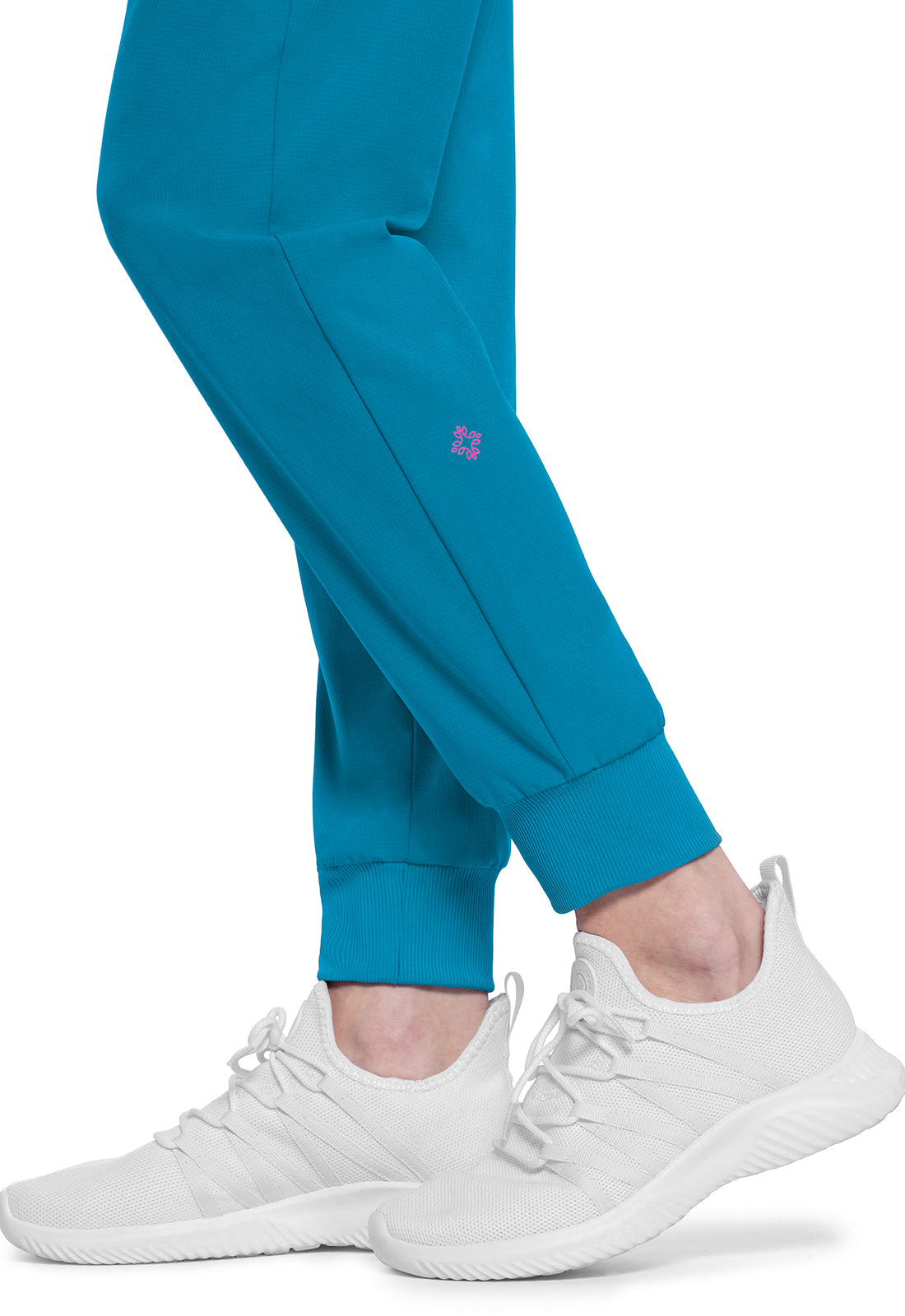 Med Couture AMP Collection Women's Mid-Rise Jogger Scrub Pant MC102 HYBR Hyper Blue