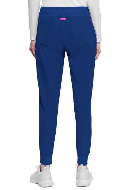 Med Couture AMP Collection Women's Mid-Rise Jogger Scrub Pant MC102 ROYL Royal