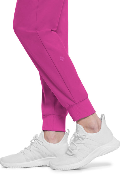 Med Couture AMP Collection Women's Mid-Rise Jogger Scrub Pant MC102 UTMG Ultra Magenta