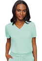 MC TOUCH Women's V-Neck Tuck In Scrub Top - MC7448