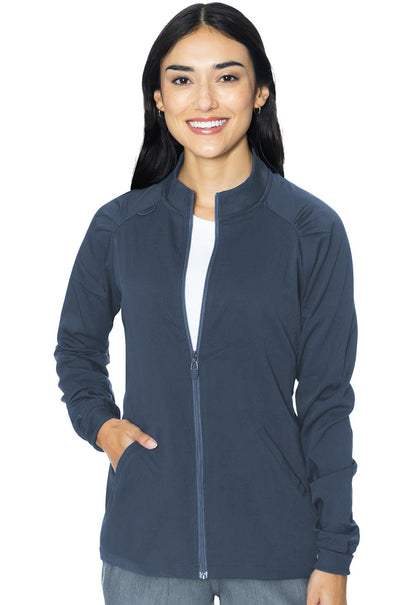 MC TOUCH Women's Raglan Warmup Scrub Jacket - MC7660