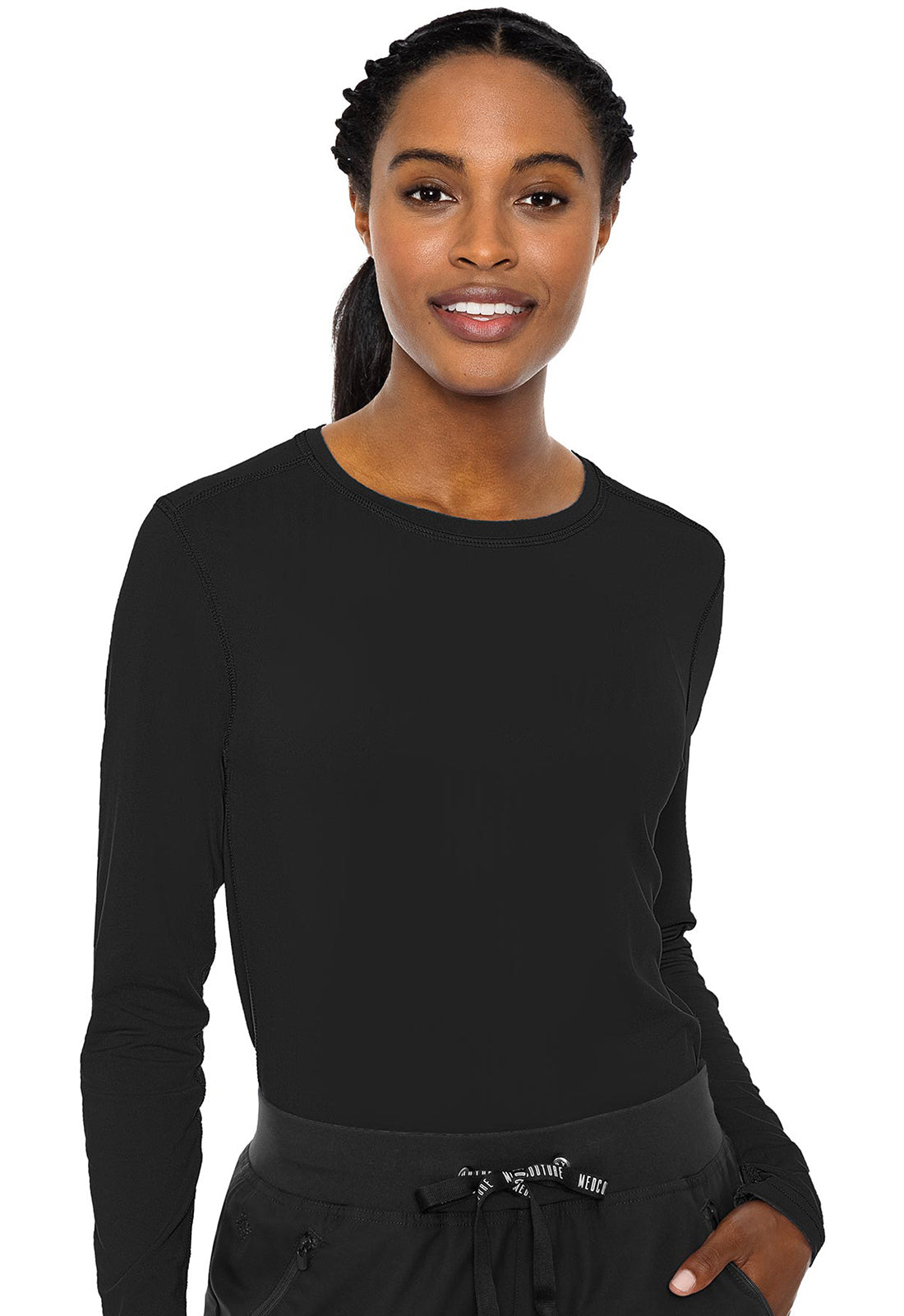 MC Layers Women's Performance Knit Underscrub Long Sleeve Tee MC8499