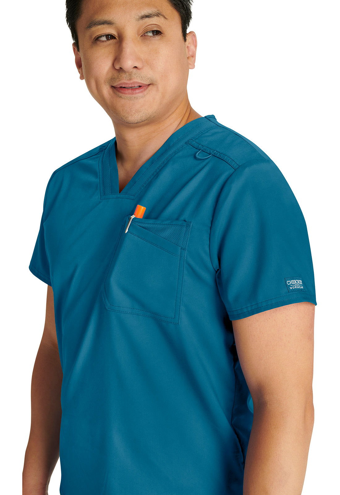 Cherokee WW Revolution Men's Modern Fit V-Neck Scrub Top WW751