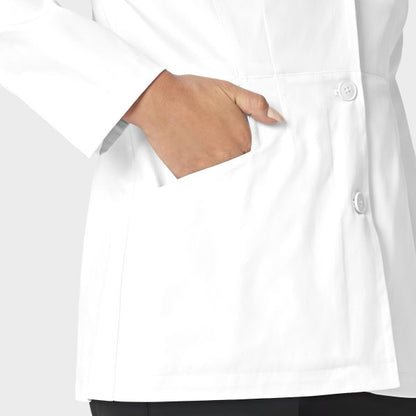 Wink SLATE Women's 28 Inch White Doctors Lab Coat 7272